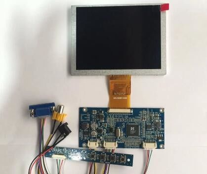 VGA LCD Cvbs del monitor dell'esposizione del touch screen di 640*480 TFT per il regolatore Board